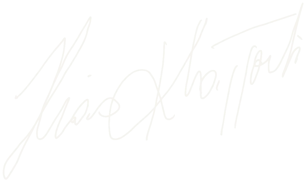 Unterschrift Ilias Khajoutti